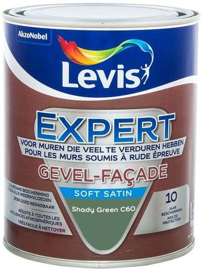 Levis - Expert Gevel Mix - Shady Green C60 - Mengverf - 1 L