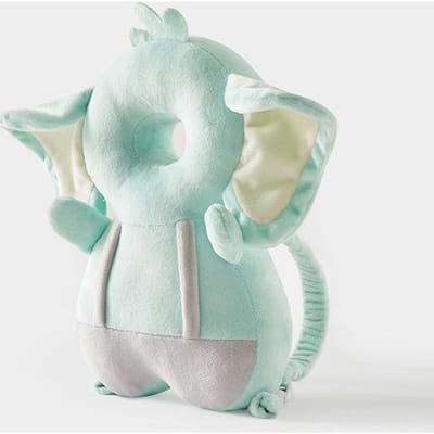 Coussin de protection de la tête pour bébé, coussin de sécurité pour la tête des tout-petits, coussin de protection de la tête anti-chute, oreiller hautement élastique et respirant vert menthe