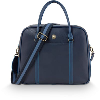 Pip Studio - Felice Handtas - Handtassen dames - Blauwe tas - 33.5x11x28cm