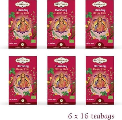 Shoti Maa klassieke Chai thee BIO - 38.4 - Biologisch (6 stuks) - M