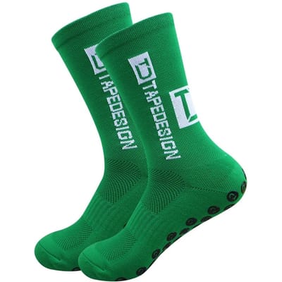 1 Paar Antislip Voetbalsokken Heren Anti-slip Grip Voetbal Basketbal Sport Fiets sokken Nieuw