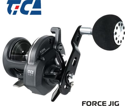 Tica Force Jig Molen 15HL – High Speed Little Big Game Reel voor zwaar zee- en meervalvissen