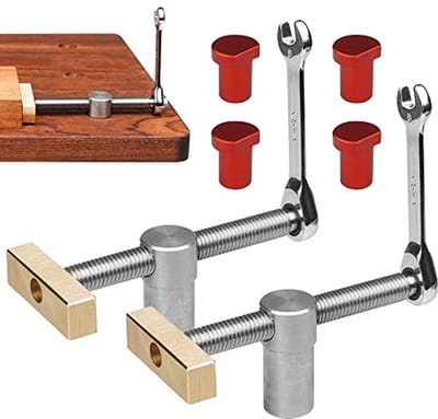 Tafelwerkbankklemmen - 2 stuks, Houtbewerking Hulpgereedschap voor Professionele en Doe-Het-Zelf Projecten