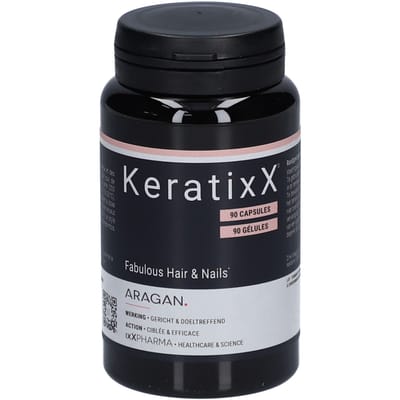 ixX Pharma KeratixX | Keratine, zink & B-vitamines supplement haar nagels 90 Capsules