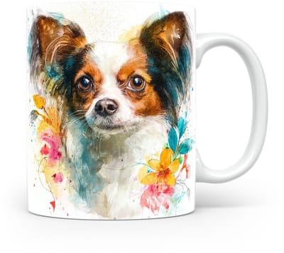 Beker Vlinderhondje / Papillon