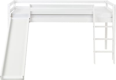 STAPLE - Hoogslaper - Wit - 90 x 200 cm - Dennenhout