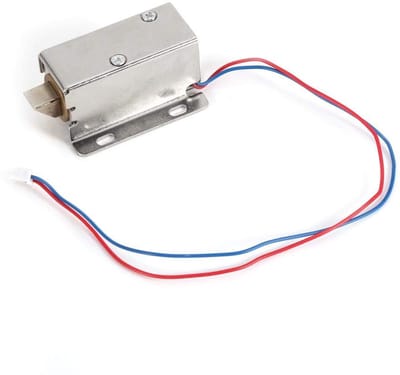 Dailygoods - Elektrisch solenoïde slot - Veiligheid voor lades - Compact formaat - Gemakkelijk te installeren - Ideaal voor meubels en kasten - Geschi...