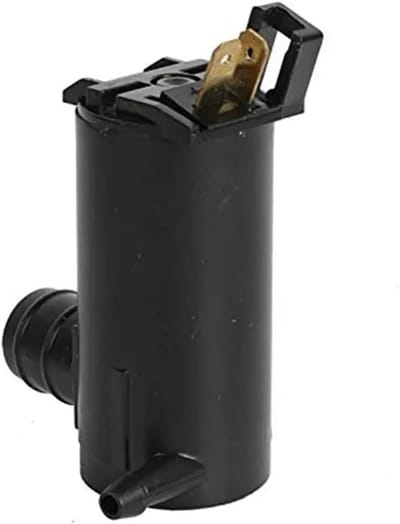 Ruitensproeierpomp 12V - Universele motor - Heldere Voorruit - Snelle Waterstraal - 400 g - Zwart