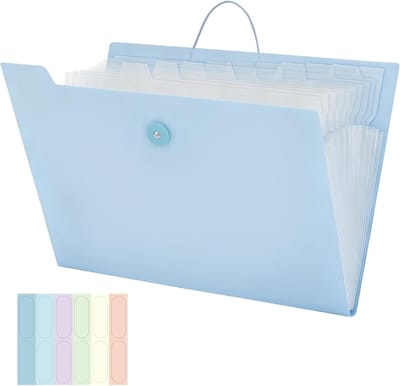 Solidchoice - A4 Expandable Document Folder met 12 Vakken