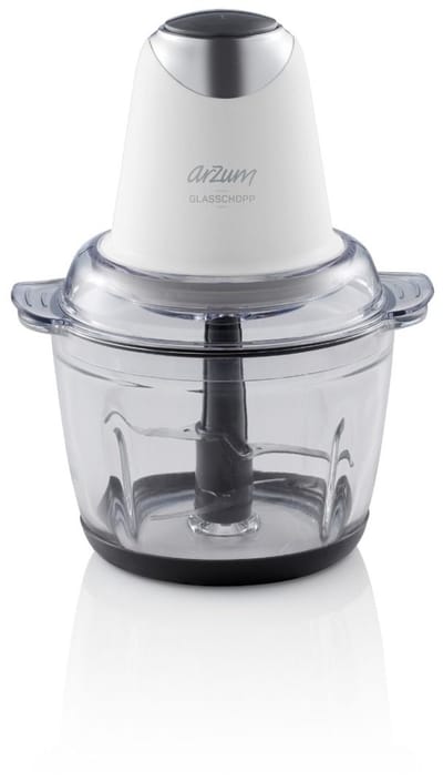 Arzum Glasschopp Hakmolen AR1164-0200 | Wit - Glazen mengkom - 2 liter - 300W
