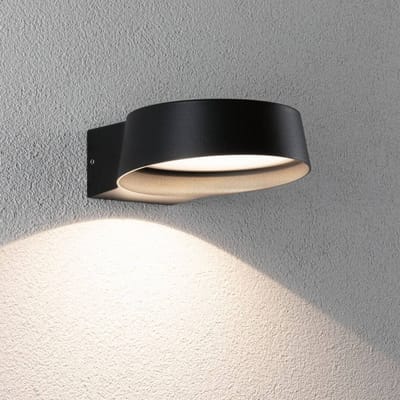 LED-wandarmatuur voor buiten Capea Grand IP44 162x195 mm 3000K 11,5W 1050lm 230V 108° Antraciet Alu drukgegoten