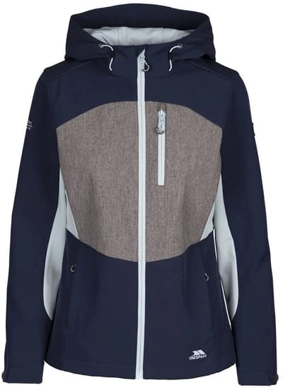 Trespass Eckwood Softshelljack Blauw L Vrouw