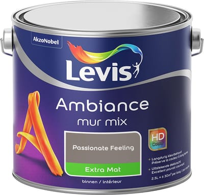 Levis - Ambiance Mur Extra Mat Mix - Passionate Feeling - Mengverf - 2,5 L