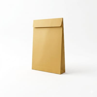 Bong Enveloppen Blokbodem | 35x25x4cm | Zelfklevend | 170 Stuks | 130g/m²