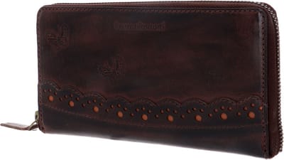 bruno banani Portemonnee Ziloo Zip Around Wallet Brown Bruine