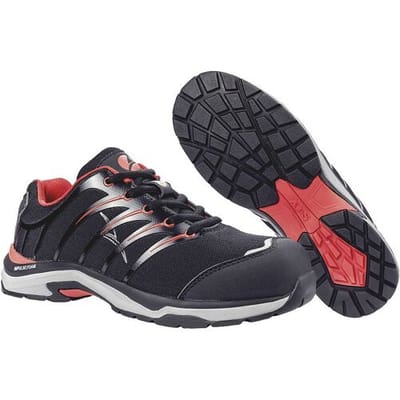 Albatros Twist WNS Low S1P ESD 645210 - Zwart/Rood - 37