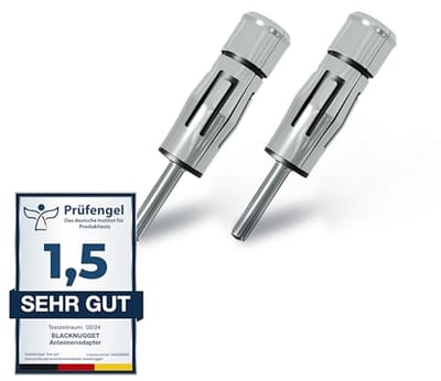Antenneadapter Autoradio DIN - ISO - Universele Radio-Adapter - 2 Stuks