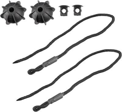 2 stuks kofferbakhouders, hoedenplank, auto, universele bevestigingsbanden, kofferbakafdekking, bandhouder, met 2 clips, geschikt voor VW voor Golf 6, 5, 4, MK6, GTI R20, voor Audi 1K6863447A