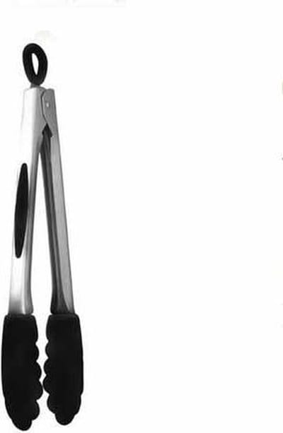 Siliconen tang zwart, 26cm - Mastrad