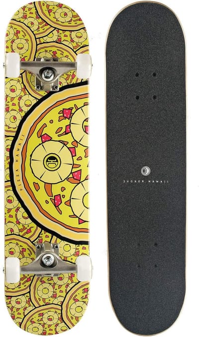 Compleet Skateboard 8.0 Inch Esdoorn Hout voor Tricks en Cruisen