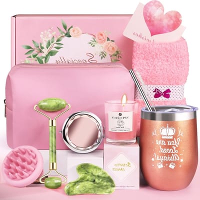 Cadeaus voor Vrouwen: Verjaardagscadeau voor Moeder, Zus of Vriendin - Ontspanning en Wellness Set voor Moederdag, Valentijnsdag en Kerstmis