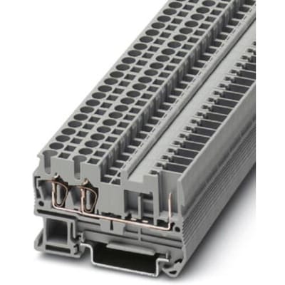 Phoenix Contact 3042117 Doorgangsklem 5.2 mm Spanveer Grijs 50 stuk(s)