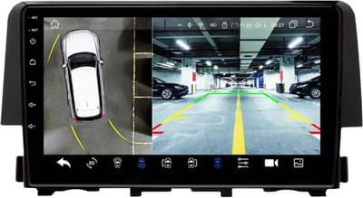 Autoradio met bluetooth - Carplay - Voor Honda Civic 10e Generatie (2016-2018) - Geschikt voor Apple en Android - Stereo - Navigatie - Navigatiesysteem auto