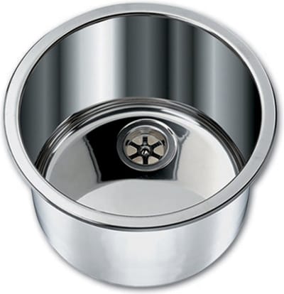 Hollex RVS ronde wasbak - 300mm afmetingen - hoogglans gepolijst