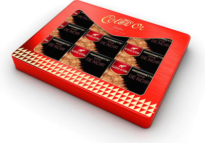Côte d'Or deluxe geschenkdoos - Mignonnette Noir de Noir chocolade - pure chocolade - origineel chocoladecadeau - 260g