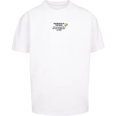 Mister Tee Intepol Oversized T-shirt Wit