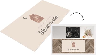 Keukenloper - Loper keuken - Mama - Schoonmoeder - Moederdag cadeautje - Spreuken - 120x60 cm - Keukenloper vinyl
