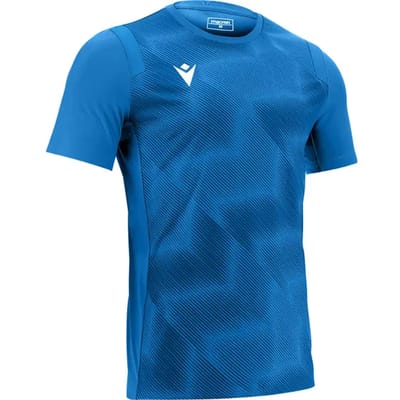 Macron Rodders Shirt Korte Mouw Kinderen - Royal | Maat: 11-12 Y