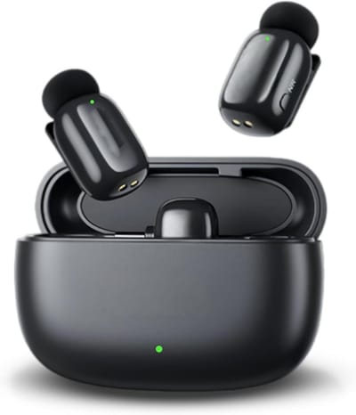 Draadloze Lavalier Microfoon Set met Noise Cancelling voor Livestreaming en Interview