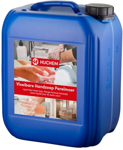 Huchem Dispenserzeep - 10 L - Vloeibare Handzeep - Parelmoer