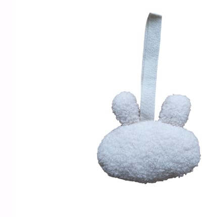 Speendoekje - speenknuffel - Teddy - Kraamcadeau - Baby - Konijn - Wit