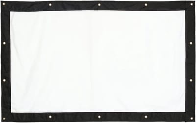 Projectiescherm - Beamerdoek Vouwbaar - Thuisbioscoop Presentatie - Lichtgewicht Draagbaar - 120 inch - Matwit