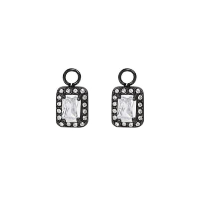 iXXXi Jewelry-Oorring Bedels Celebration-Zwart-Dames Oorbellen