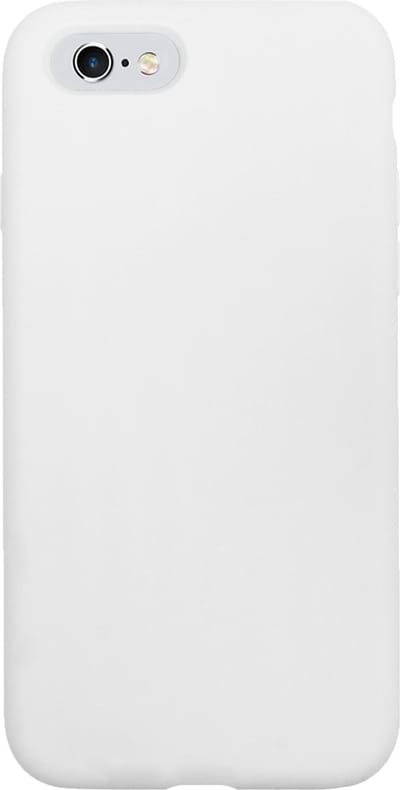BMAX Siliconen hard case hoesje geschikt voor Apple iPhone 7/8 / Hard Cover / Beschermhoesje / Telefoonhoesje / Hard case / Telefoonbescherming - Wit