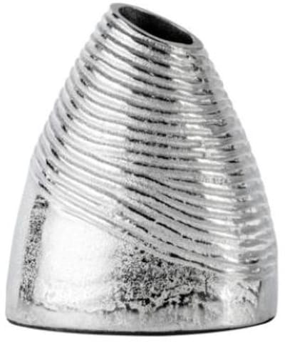 Michael Noll - Vaas - Zilver - 21 cm