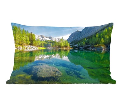 Sierkussens - Kussentjes Woonkamer - 50x30 cm - Water - Bergen - Rotsen