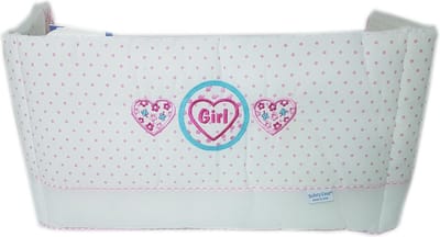 ANEL - bedomrander groot - Girl - met safety vent. - 180x35cm