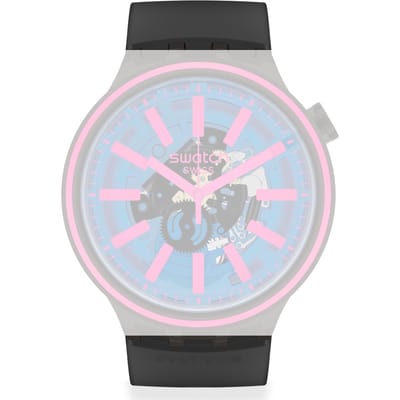 Swatch Plastic - BigBold - SB0/SO27 ASO27B111 Blue Taste Horlogeband