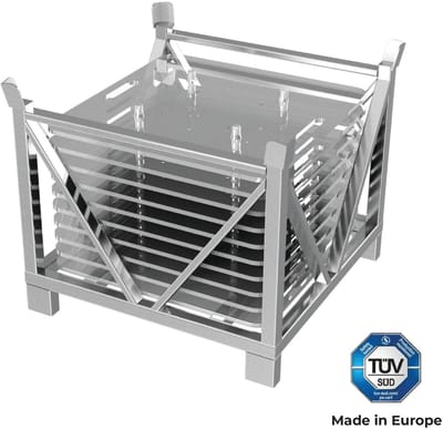 Dolly 80x80 cm - Voor baseplates - Altura FA-BPD8080 - Multikleur