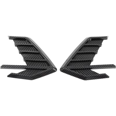 Paar Carbon Fiber Stijl Auto Zijcover Luchtuitlaat Siersticker Vervanging voor A7 S7 4K8 2018?2020