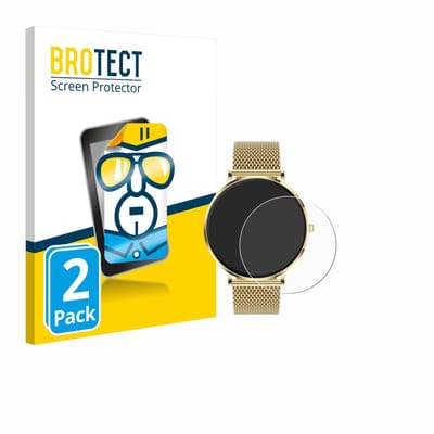BROTECT - Screenprotector voor Mivora Eleganza PRO 1.32" - Folie Beschermfolie transparant 2 Stuks
