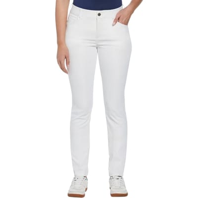 Original Penguin Dames Veronica Slim Golfbroek (Heldere Wit)