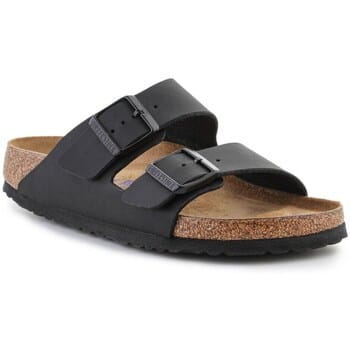 Birkenstock Arizona Slippers Zwart Zacht Voetbed Smal Maat 40
