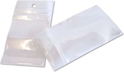Prigta - Gripzakjes - 40x60 mm - 200 stuks - 4x6cm , 50 micron - hersluitbare zakjes