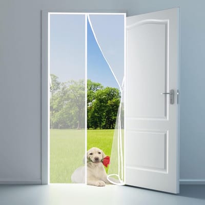 Magnetische Hordeur 185x225cm - Ideaal voor Binnen en Buiten