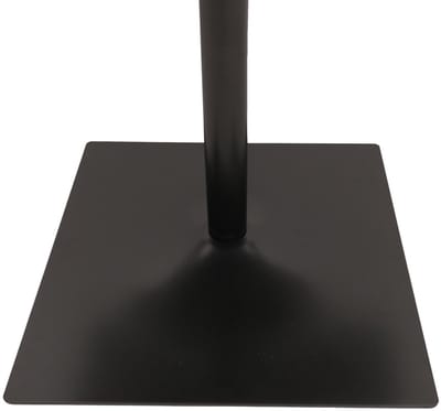 Bistrotafel MCW-H10, bartafel countertafel, industriële gastronomie iepenhout MVG-gecertificeerd 75x80x80cm ~ donkerbruin